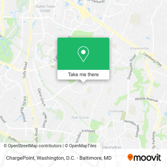 ChargePoint map