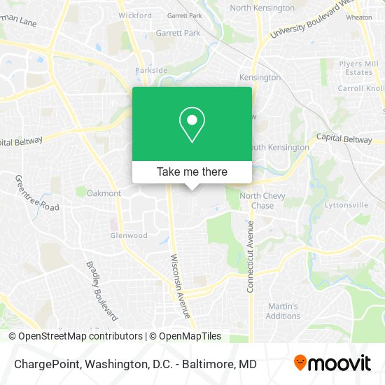 ChargePoint map