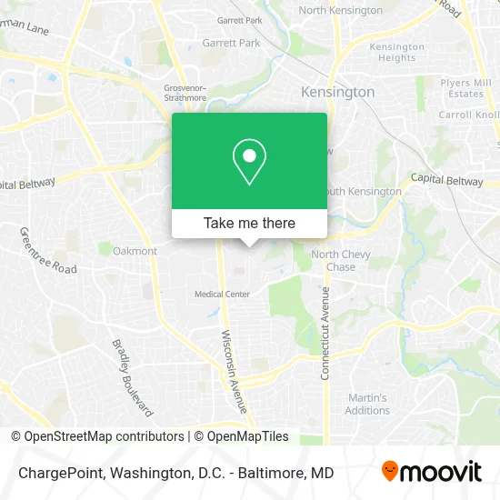 ChargePoint map