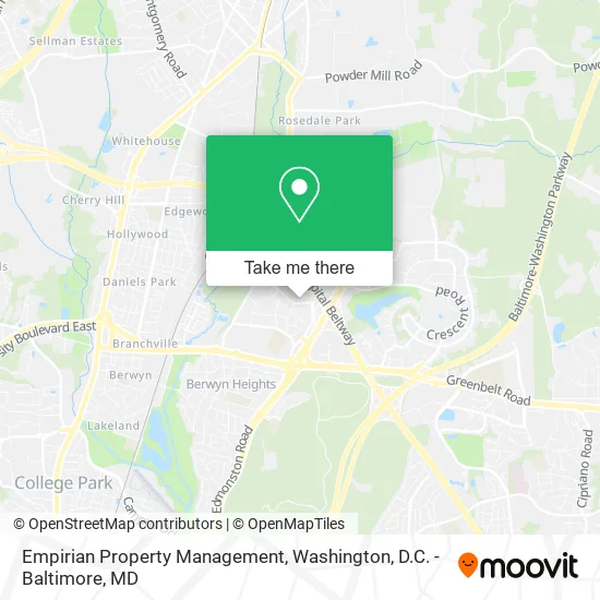 Mapa de Empirian Property Management