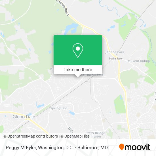 Mapa de Peggy M Eyler