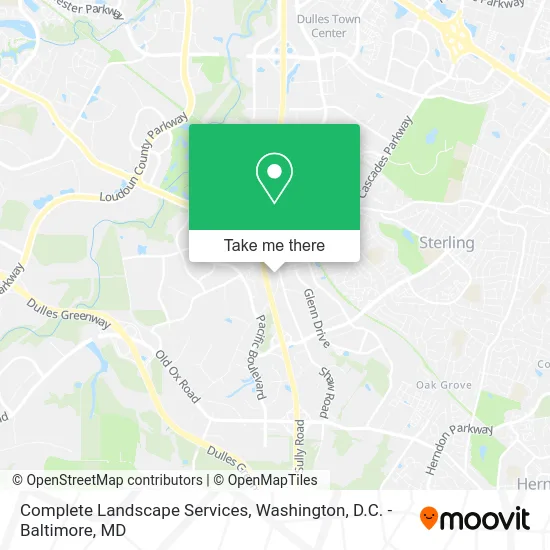 Complete Landscape Services map