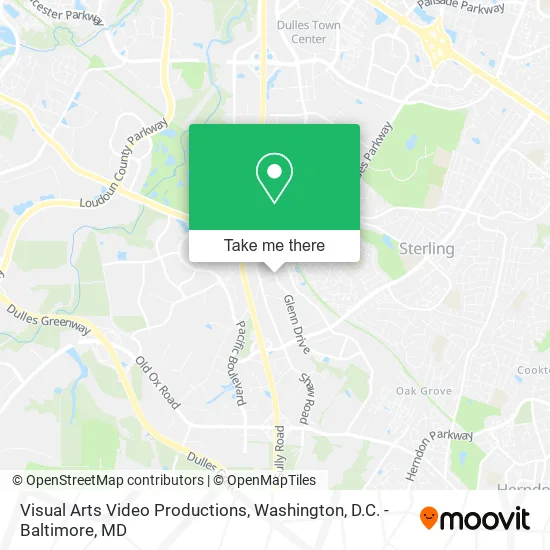 Visual Arts Video Productions map