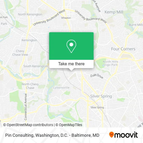 Pin Consulting map
