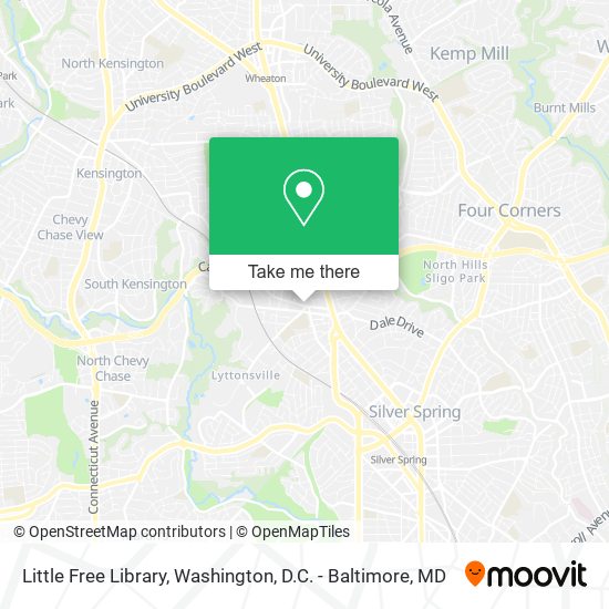 Mapa de Little Free Library