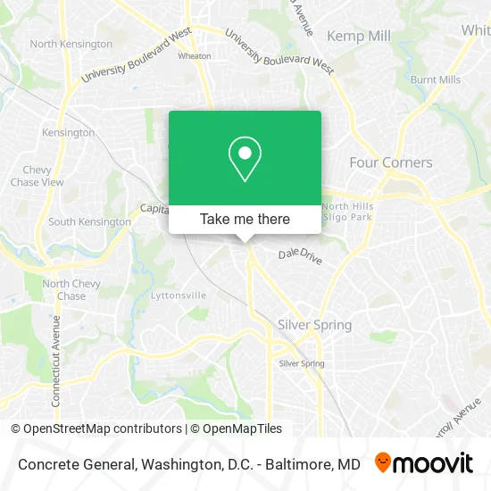 Concrete General map