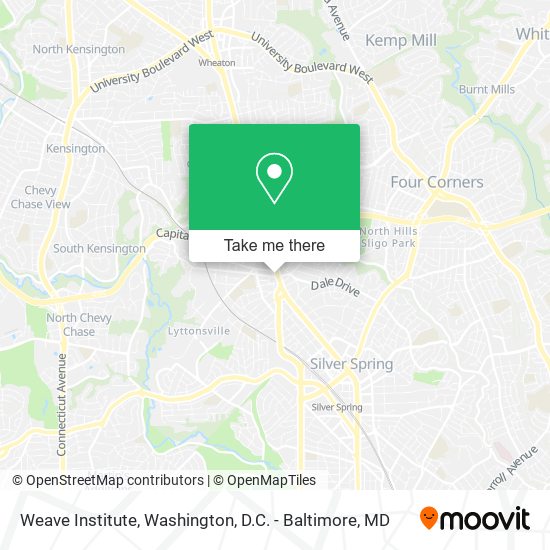 Weave Institute map