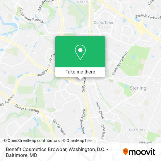 Mapa de Benefit Cosmetics Browbar
