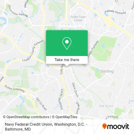 Navy Federal Credit Union map