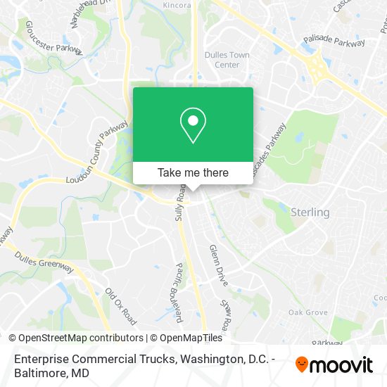 Enterprise Commercial Trucks map