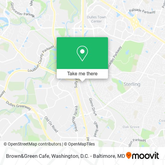 Mapa de Brown&Green Cafe