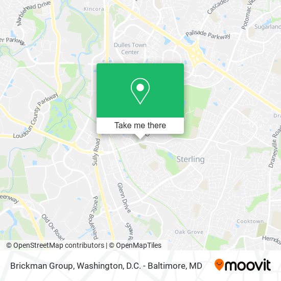 Mapa de Brickman Group