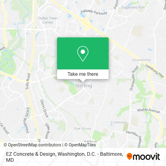 EZ Concrete & Design map