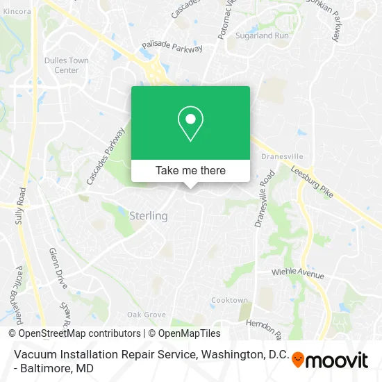 Vacuum Installation Repair Service map
