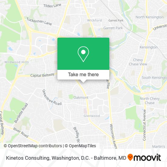 Kinetos Consulting map