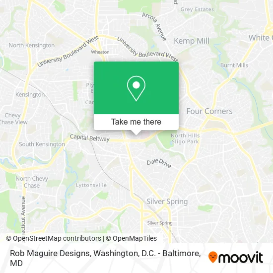 Rob Maguire Designs map