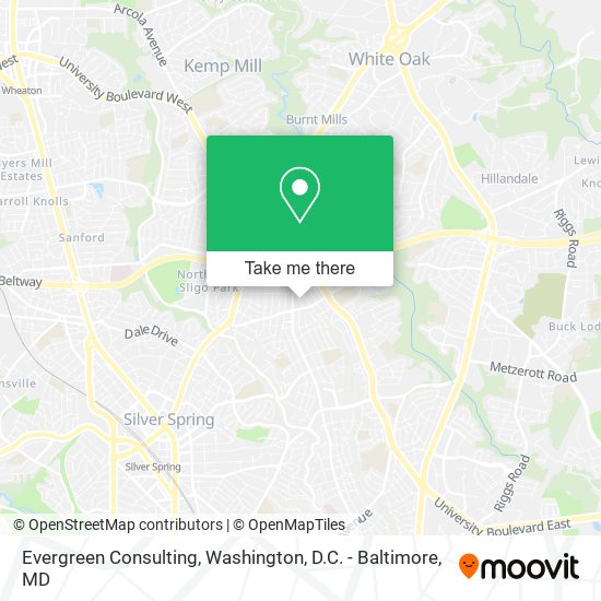 Evergreen Consulting map