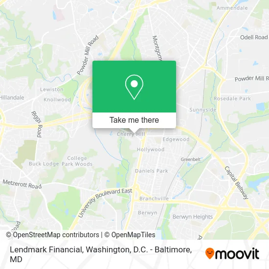 Lendmark Financial map