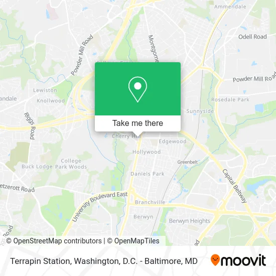 Terrapin Station map