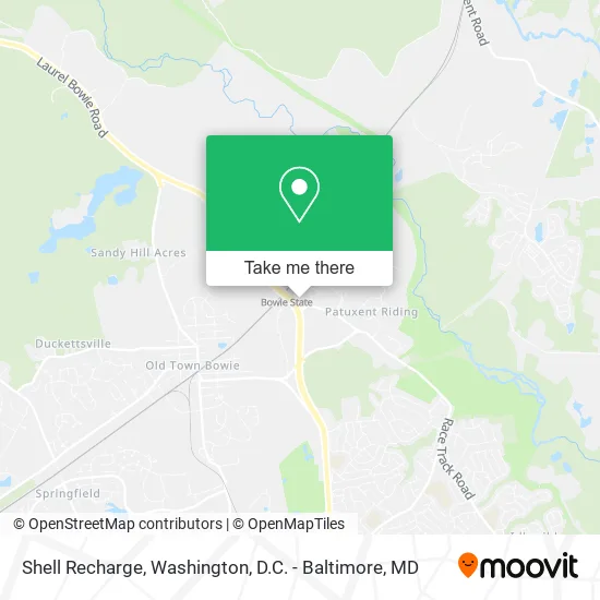 Shell Recharge map