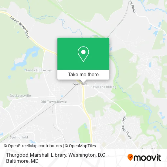 Thurgood Marshall Library map