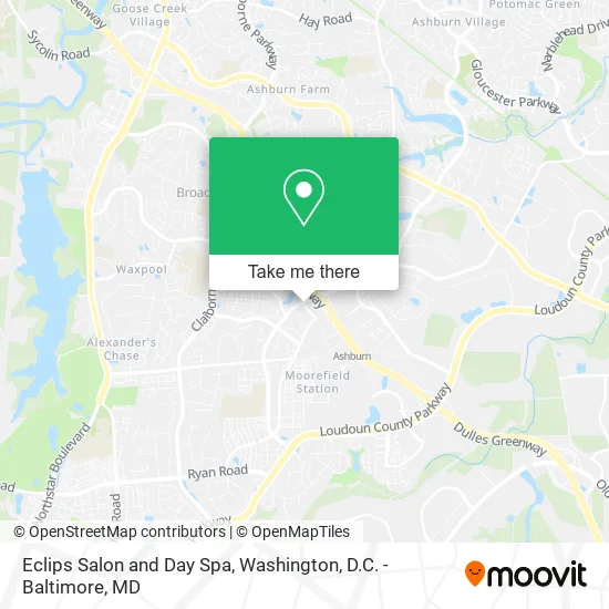Mapa de Eclips Salon and Day Spa