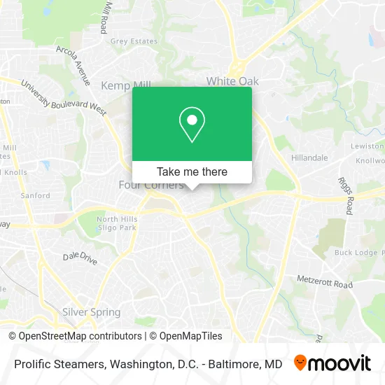 Prolific Steamers map