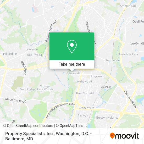 Property Specialists, Inc. map