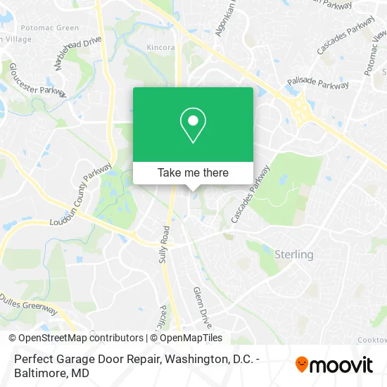 Perfect Garage Door Repair map
