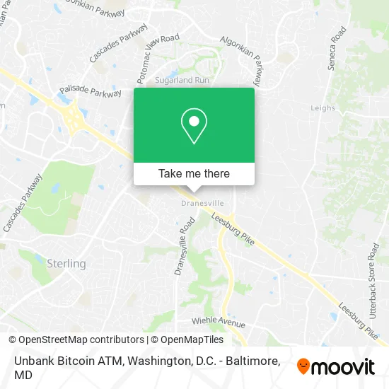 Unbank Bitcoin ATM map
