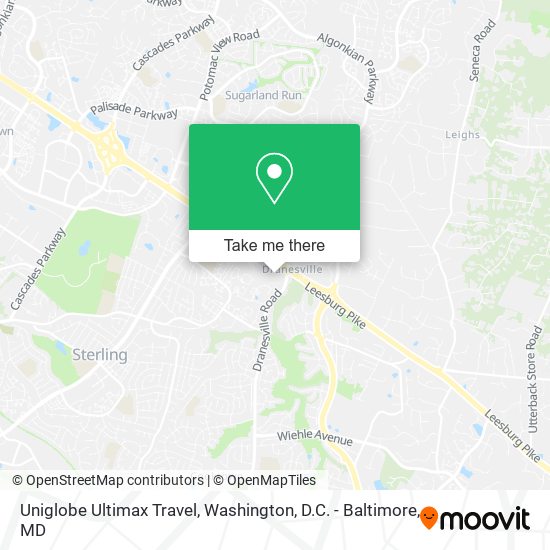 Uniglobe Ultimax Travel map