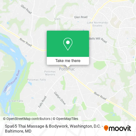 Spa65 Thai Massage & Bodywork map