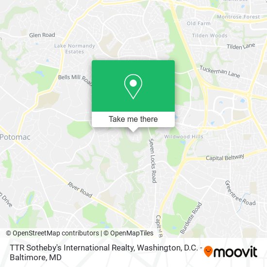 TTR Sotheby's International Realty map