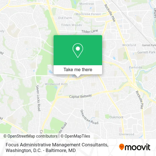 Focus Administrative Management Consultants map