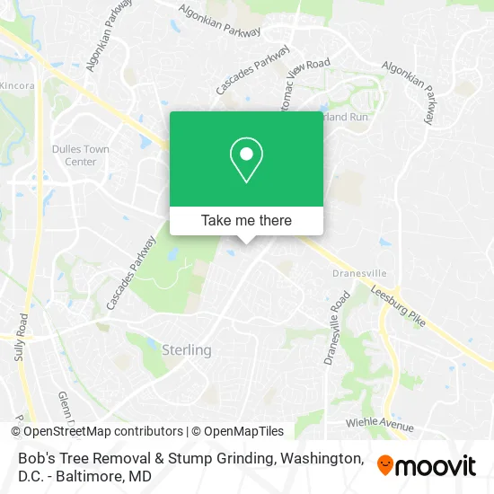 Bob's Tree Removal & Stump Grinding map