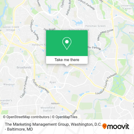 The Marketing Management Group map