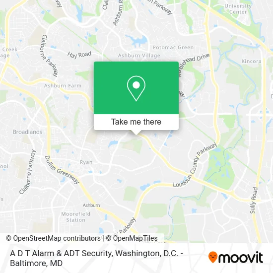 A D T Alarm & ADT Security map