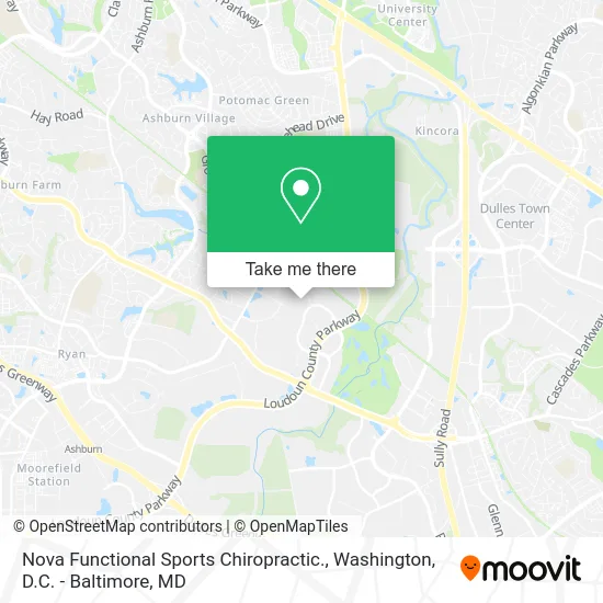 Nova Functional Sports Chiropractic. map