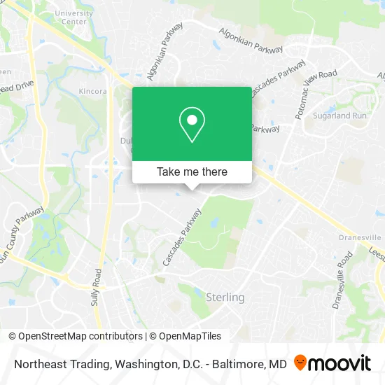 Mapa de Northeast Trading