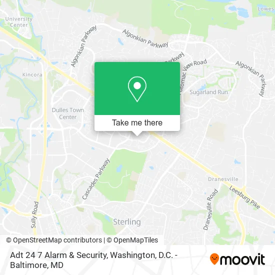 Adt 24 7 Alarm & Security map