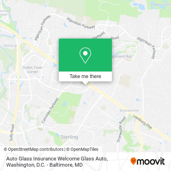 Auto Glass Insurance Welcome Glass Auto map