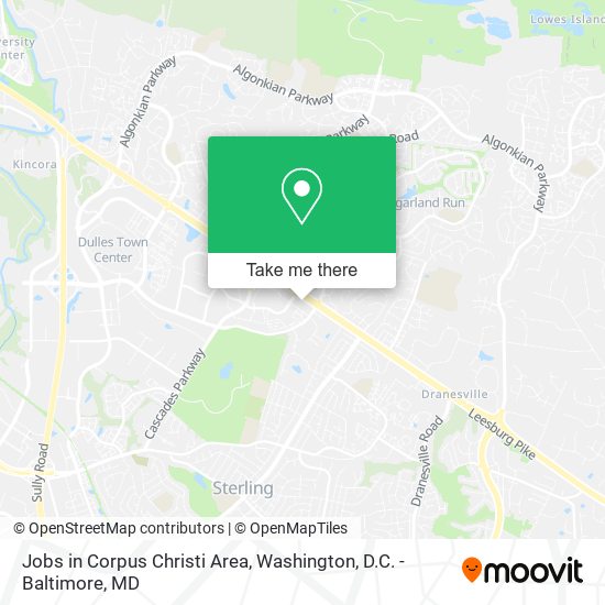 Jobs in Corpus Christi Area map