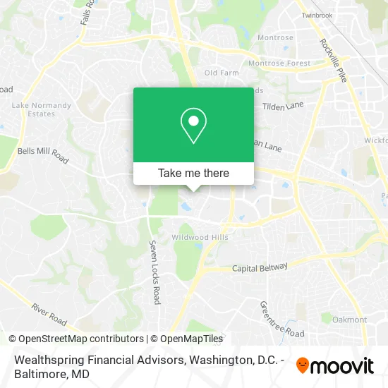 Wealthspring Financial Advisors map