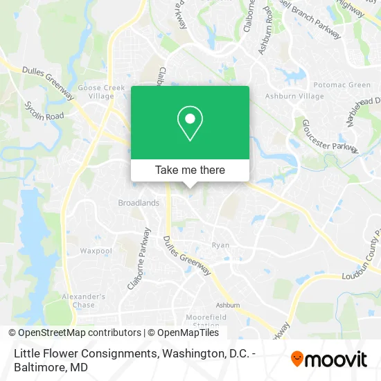 Little Flower Consignments map