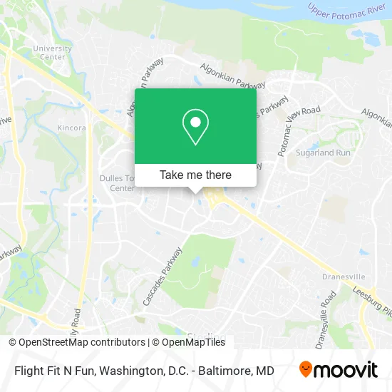 Flight Fit N Fun map