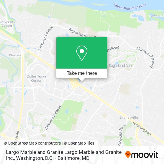 Largo Marble and Granite Largo Marble and Granite Inc. map