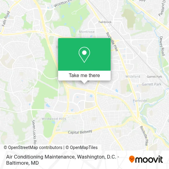 Air Conditioning Maintenance map