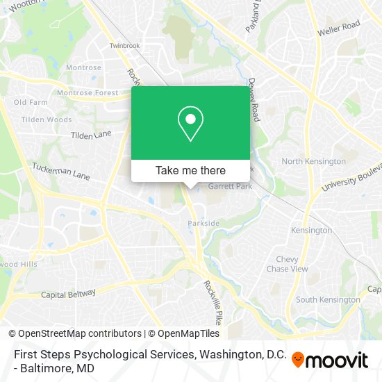 First Steps Psychological Services map