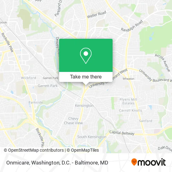 Onmicare map