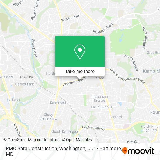 RMC Sara Construction map